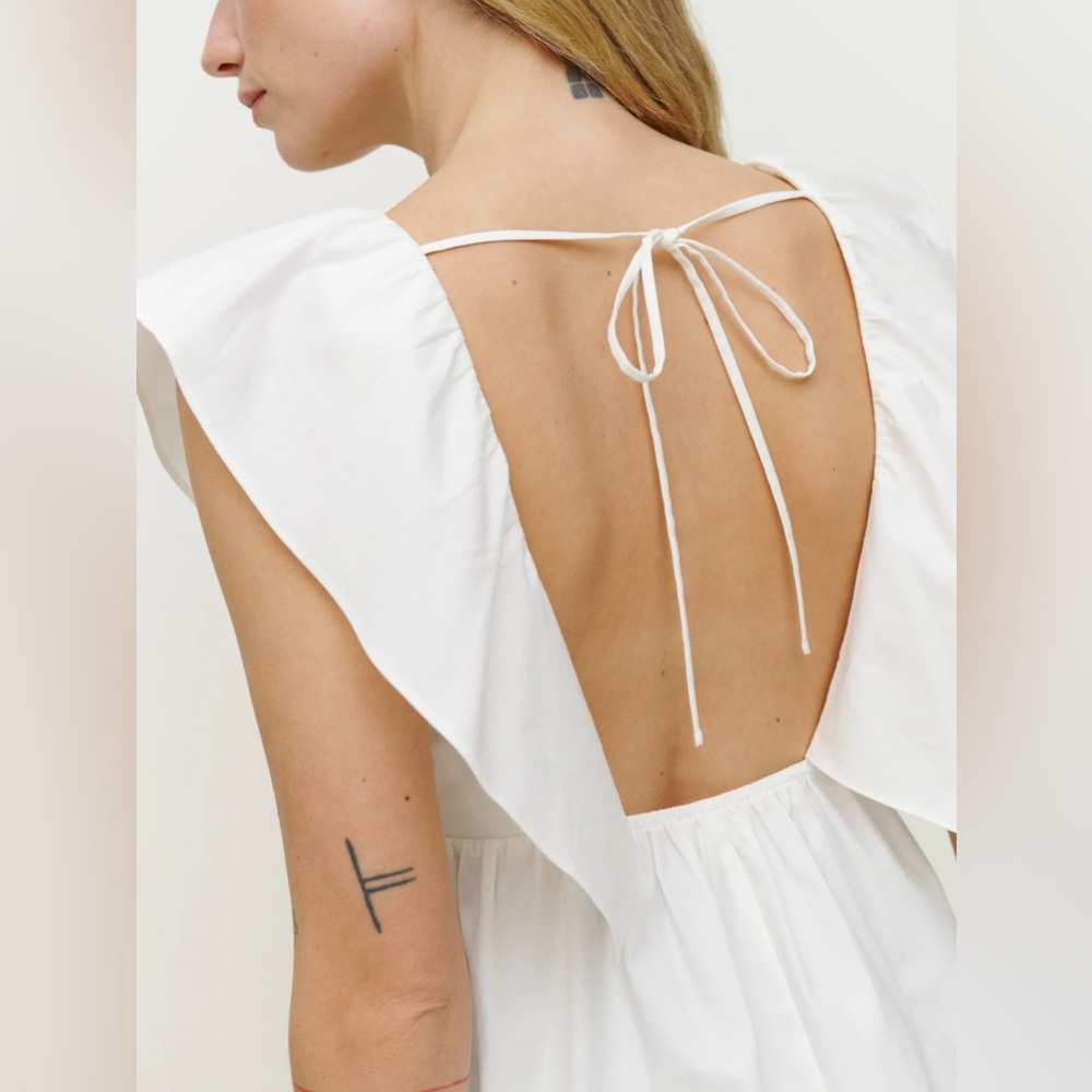 Reformation White Renzo Top - Picture 5 of 6